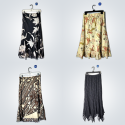 Saia longa de poli Y2K