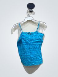 Rue21 Blue Lace Camisole Top