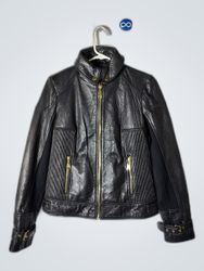Via Spiga Leather Jacket
