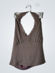 Rebellious Dreamer Lace Trimmed Top