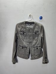 White House Black Market Denim Stylist Jacket
