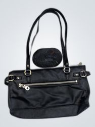 Black Leather Handbag