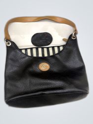Coach Black Leather Handbag
