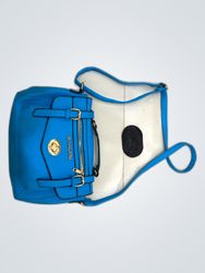 Michael Kors Blue Leather Handbag