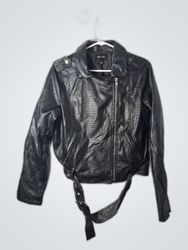 Zenana Black Leather Jacket