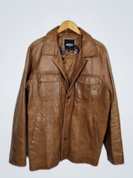 Brown Leather Jacket