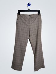 Pantalons à pattes d'eph à carreaux Talbots
