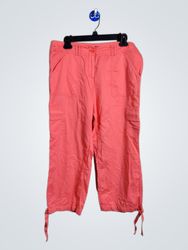 Tommy Bahama Women's Coral Cargo Capris Taille 6