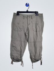 Prana Women's Green Cargo Capri Pants