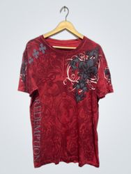 T-shirt graphique rouge Raw State