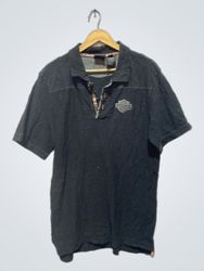 Harley-Davidson Men's Black Polo Shirt