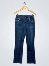 Jeans Bootcut di Maurice con Tasche Decorate