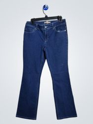 「Chico's レディース ブルーブーツカットジーンズ」