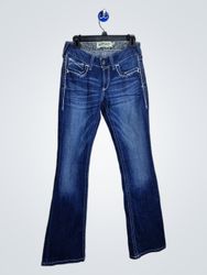 REAL. DENIM レディース ブーツカットジーンズ