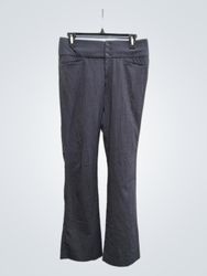 Pantalones de vestir grises para mujer hollywould ..