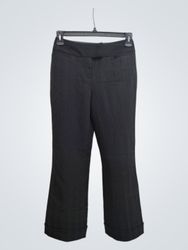 Cato Girls Black Pinstripe Flare Dress Pants Size ..