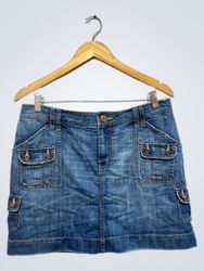 「Lee Originals Denim Cargo Skirt」