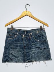 CLEF DE SOL Denim Skirt