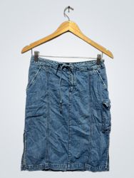 「LONDON JEAN プレミアム品質デニムスカート」