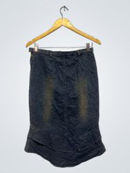 s.n.up デニムラッフルヘムスカート