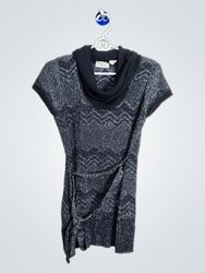 Allison Brittney Women's Short Sleeve Cowl Neck Sw..