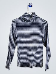 Croft & Barrow Striped Turtleneck