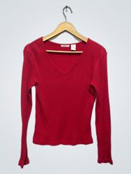 Red Paint Stretch Tee