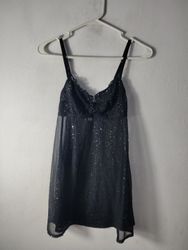 Auden Intimates Babydoll Nero Sbrilluccicoso
