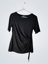 George Blusa de Cintura com Gravata
