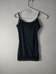 Charlotte Russe Schwarze Spitze Cami