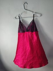 Gilligan & O'Malley Pink Lace Trim Slip