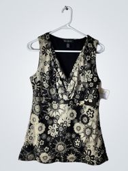 INC International Concepts Floral Sleeveless Top
