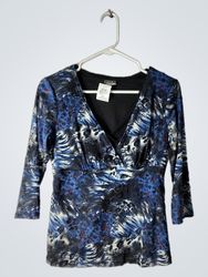 Clientele Women's Long Sleeve Knit Top