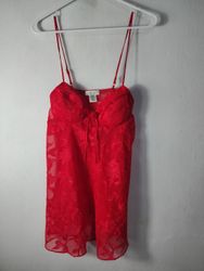 Seductive Wear by Cinema Elle Red Lace Chemise Med..