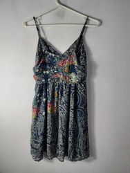 Fai un salto da Star Blue Vestito a Stampa Paisley..