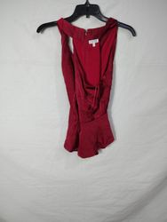 TCCC Women's Red Sleeveless Top