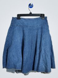 Saia de Denim Azul Easy