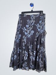 Ann Taylor Factory フローラル ミディ スカート