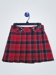 Jupe plissée à carreaux Ecko Red taille 12