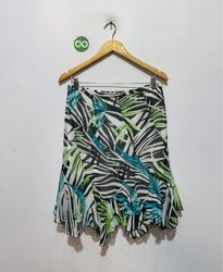 Esprit Collection Tropical Print Mini Skirt