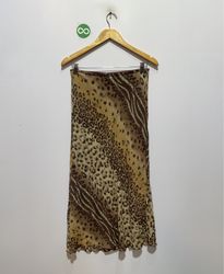 R Wear Rampage Clothing Co. Saia Midi de Estampa d..