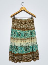 Falda Maxi con Capas Jessica Howard
