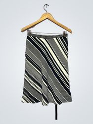 Axcess Liz Claiborne Company Striped Midi Skirt