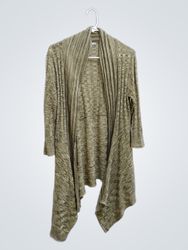 cardigan ouvert pour femmes 100 % acrylique two-on..