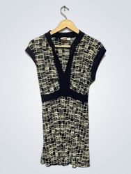 Tunica stampata con scollatura a V Dressbarn