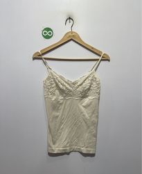 Cream Lace Trim Cami