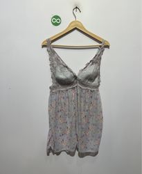 Top de Lingerie Babydoll Floral Jessica Simpson