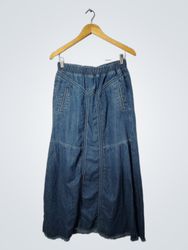 Falda Maxi de Denim