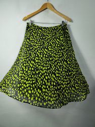 Draper's & Damon Petites Black & Yellow Polka Dot ..
