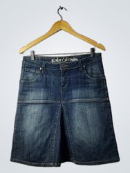 Colori Denim レディース ブルー デニム スカート